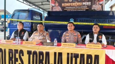 Polres Toraja Utara Ungkap Penyelewengan BBM Subsidi Modus Mobil Tangki