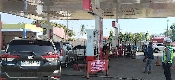 Antrean SPBU di Takalar Berangsur Normal, Stok BBM Aman