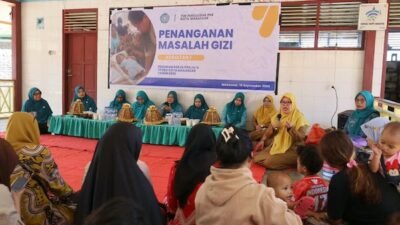 Tekan Stunting, TP PKK Makassar Bagikan Makanan Bergizi Gratis Setiap Hari