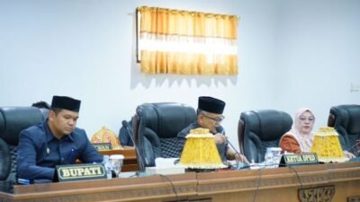 Hadiri Rapat Paripurna DPRD, Bupati Bantaeng Serahkan Ranperda Perubahan APBD 2026 