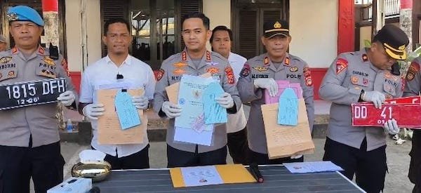 Diduga Gelapkan 19 Mobil Rental di Gowa, Pelaku Ditangkap Saat Rayakan Ulang Tahun