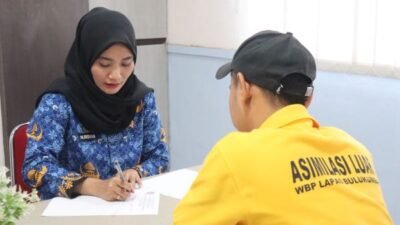 Cegah Narkoba, Warga Binaan dan Pegawai Lapas Bulukumba Jalani Tes Urine