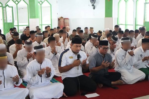 Hadapi Kemarau Panjang, Lapas Bulukumba Gelar Salat Istisqa Minta Hujan Turun