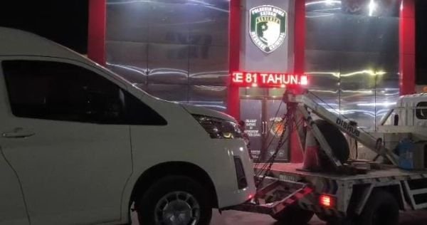 Polresta Gowa Sita Toyota HiAce Terkait Dugaan Pungli Perizinan Retail
