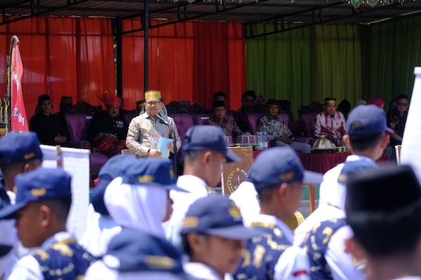 Wakil Bupati Gowa Buka Lomba Paskibra Tingkat SMP dan SMA se-Sulsel