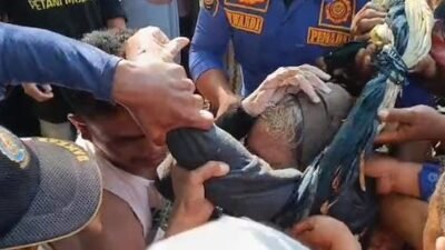 Sempat Hilang, Lansia Ditemukan Selamat Dalam Sumur di Takalar