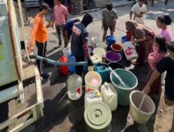 Tanggap Bencana Kekeringan, BPBD Jeneponto Intensifkan Penyaluran Air Bersih di Sejumlah Wilayah