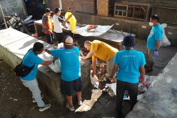 World Cleanup Day 2026, Perumda Pasar Gerakan Seluruh Pegawai Jaga Kebersihan