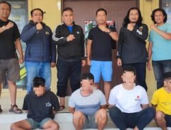 Empat Pria di Maros Ditangkap Usai Curi 3 Ekor Sapi, Dijual Rp24 Juta