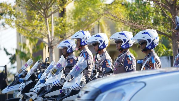 Polda Sulbar Gelar Patroli Bersama Warga Jaga Kondusivitas Unjuk Rasa