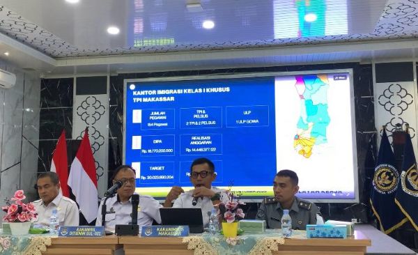 Realisasi PNBP Imigrasi Makassar Lampaui Target Hampir 200 Persen