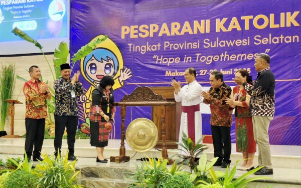 Sulsel Gelar Pesparani Perdana, Kemenag Dorong Penguatan Toleransi Antarumat