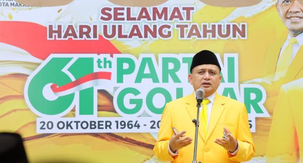 Rayakan HUT Partai ke-61, Appi: Golkar Harus Hadir untuk Rakyat