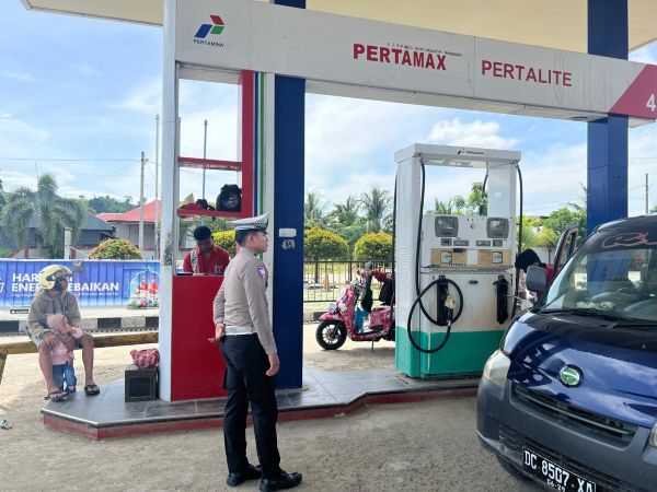 Cegah Tindakan Kriminal, Polres Mamuju Tengah Gelar Patroli Rutin di Objek Vital
