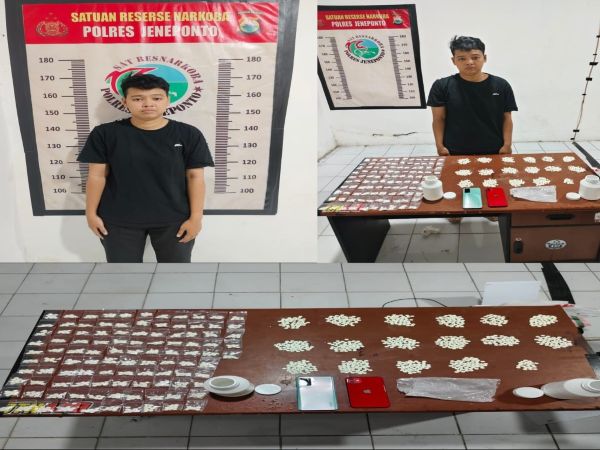 Satresnarkoba Jeneponto Ringkus Pengedar Obat Terlarang, Sita 1.871 Butir Pil