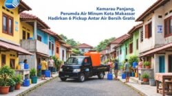 PDAM Makassar Siagakan 6 Pickup, Distribusi Air Bersih Menjangkau Lorong Sempit