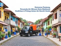PDAM Makassar Siagakan 6 Pickup, Distribusi Air Bersih Menjangkau Lorong Sempit