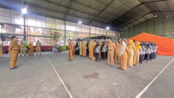 Apel Perdana Pasca Kebakaran, Sekwan Tekankan Profesionalisme ASN DPRD Makassar