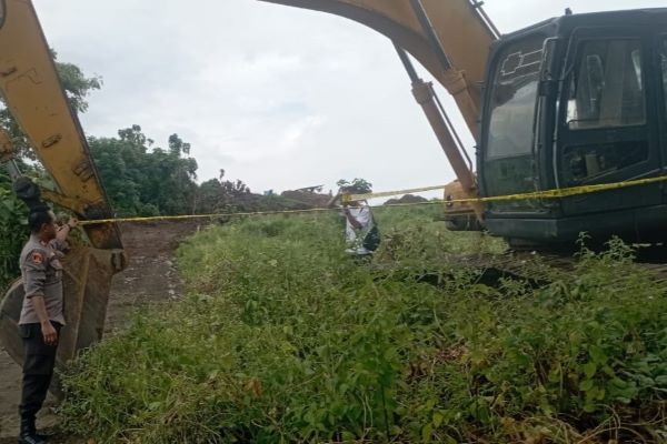 Diduga Tak Kantongi Izin, Tambang Galian C di Jeneponto Disegel Polisi