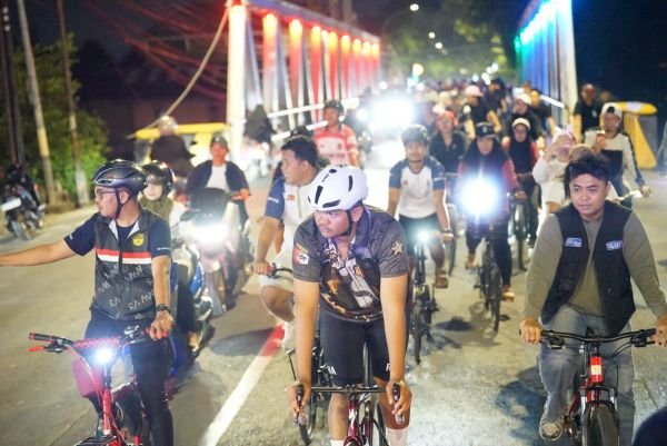 Bupati Bantaeng Buka Critical Mass, Dorong Gaya Hidup Sehat dan Kebersamaan