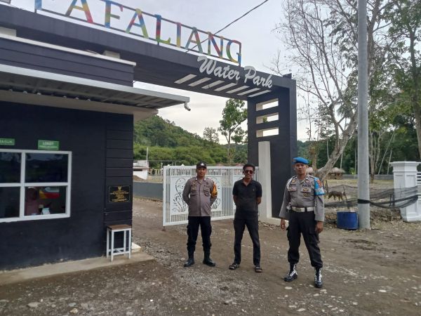 Ciptakan Rasa Aman, Polsek Sinjai Timur Intensifkan Pengamanan di Objek Wisata