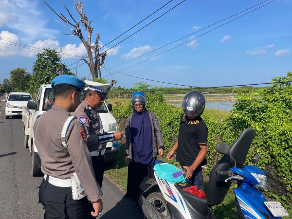 Polres Selayar Tilang 73 Pengguna Jalan Selama Operasi Patuh Pallawa 2025