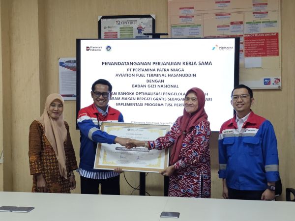 Pertamina AFT Hasanuddin Jadi Pelopor Pengelolaan Limbah Program MBG di Indonesia