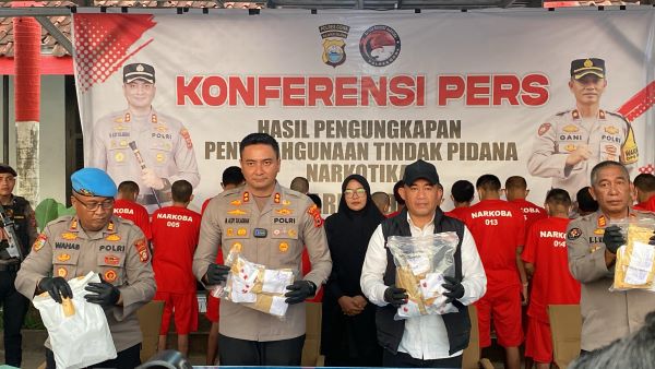 Polisi Amankan 83 Tersangka Pengedar Narkotika di Gowa