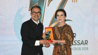 Firmina Tallulembang Raih Penghargaan Tokoh Perempuan Sulsel dari KabarMakassar