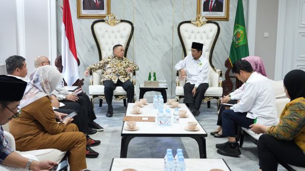 Wagub Sulbar Temui Menag, Bahas Sinergi Pembangunan dan Moderasi Beragama