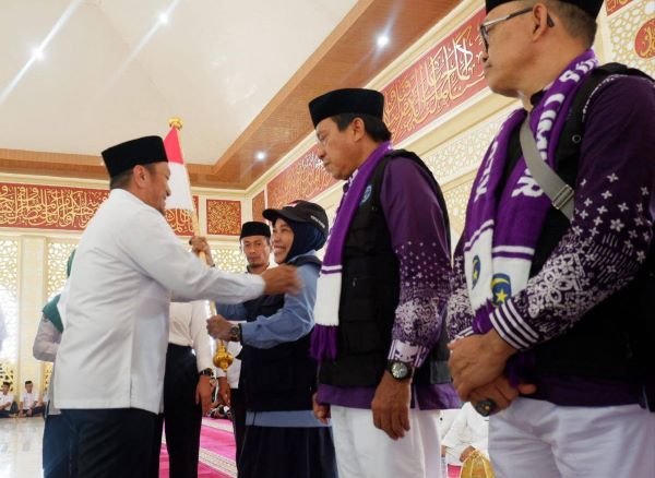 149 JCH Luwu Timur Tiba di Asrama Haji Sudiang Makassar
