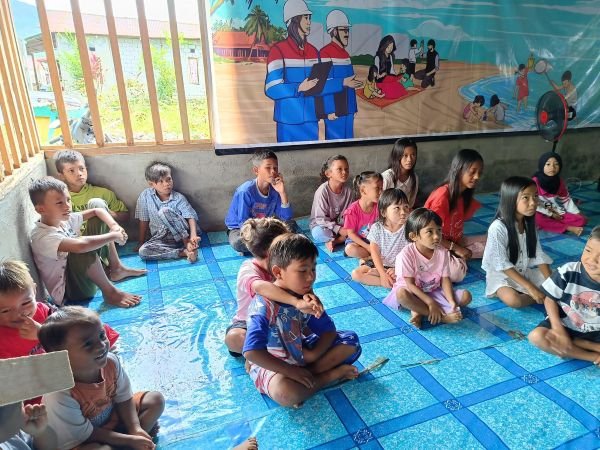 Pertamina IT Bitung Dorong Peningkatan Kualitas Pendidikan Anak Pesisir
