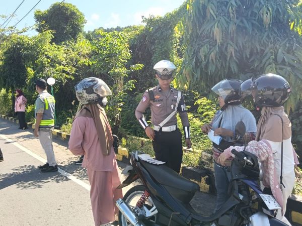 Ops Patuh Pallawa 2025: Polres Selayar Catat 145 Tilang dan 112 Teguran