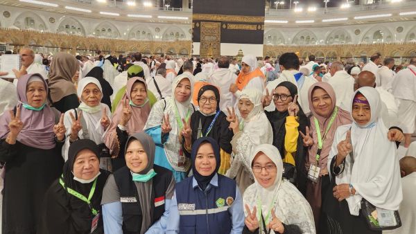 Jelang Puncak Haji, Jemaah Embarkasi Makassar Diimbau Jaga Kesehatan Fisik