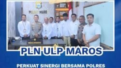 PLN ULP Maros Perkuat Sinergi Bersama Polres Maros Demi Keandalan Listrik dan Keselamatan Masyarakat