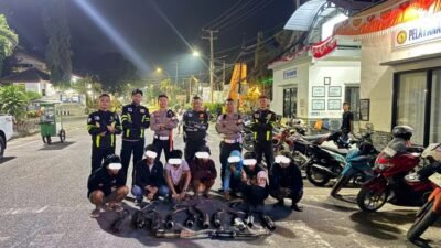Satlantas Polres Tana Toraja Gencar Tertibkan Knalpot Brong, Jaga Kenyamanan Warga