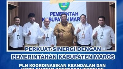 Perkuat Sinergi dengan Pemerintah Kabupaten Maros, PLN Koordinasikan Keandalan dan Keselamatan Ketenagalistrikan