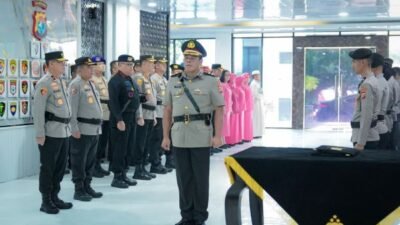 Kapolda Sulbar Lantik Dirpamobvit, Sampaikan 5 Pesan Penting kepada Pejabat Baru