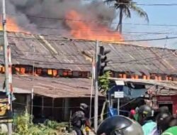Breaking News: Kebakaran di Asrama Mattoanging Makassar