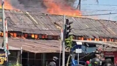 Breaking News: Kebakaran di Asrama Mattoanging Makassar