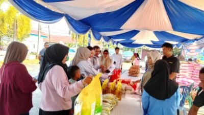 GPM Serentak Dinas Pangan Sulbar, Warga Dapatkan Kebutuhan Pokok Murah