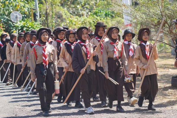 Petualangan dan Kebersamaan Warnai Perkemahan Kelas 7 Athirah Bukit Baruga