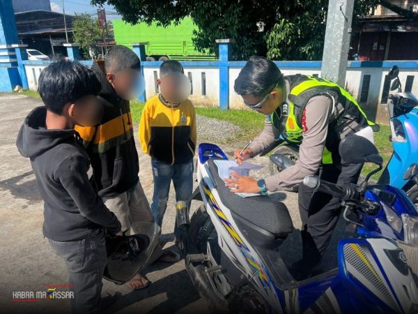 200 Pelanggaran Terjaring ETLE di Maros Selama Operasi Patuh Pallawa 2025