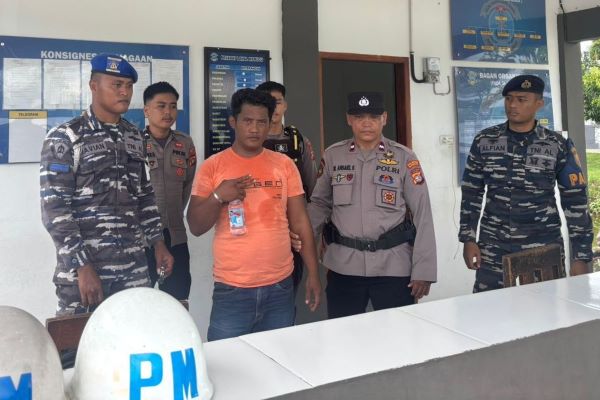 Diduga Konsumsi Obat Terlarang, Seorang Pria Diamankan TNI AL di Mamuju