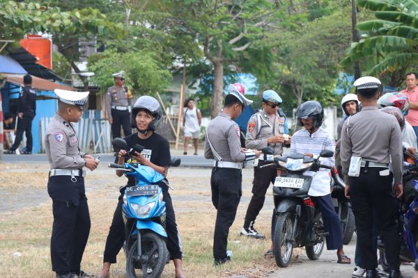 Operasi Patuh Marano 2025, Puluhan Pelanggar Terjaring di Majene