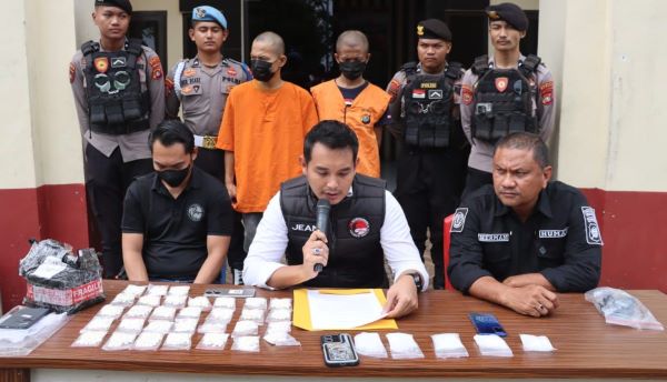 Satresnarkoba Polresta Mamuju Tangkap Dua Pengedar Sabu dan Boje