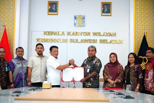 Kanwil Kemenkum dan Kemenham Sulsel Sepakati Penggunaan Bersama Aset Negara