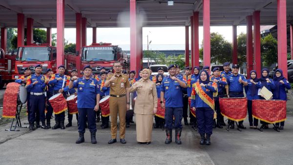 Syamsul Bahri Jabat Plt Kadis Damkar Makassar, Ini Pesan Aliyah