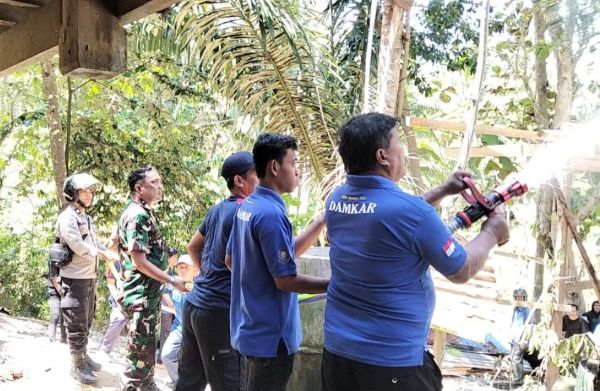 Rumah Warga di Majene Terbakar saat Ditinggal Kerja, Kerugian Capai Rp30 Juta
