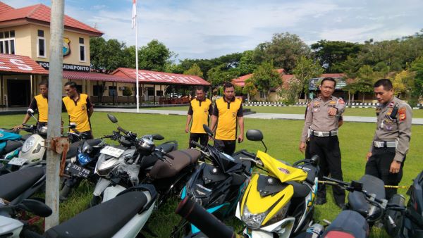 Polres Jeneponto Persilakan Pemilik Ambil Motor Hasil Razia Ramadhan, Ini Syaratnya!